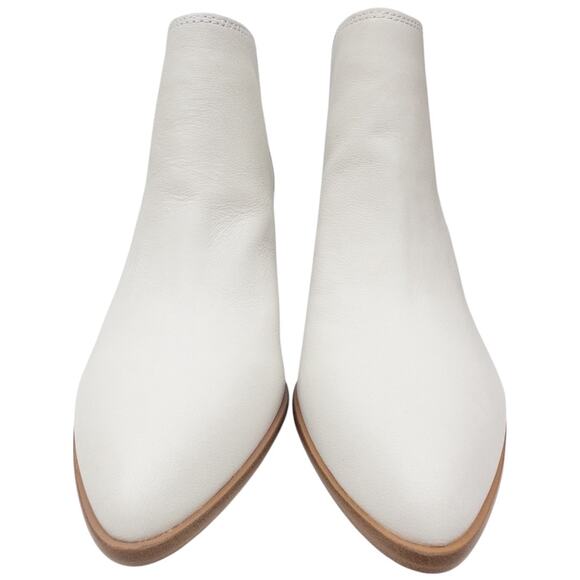 Frye Reina Cut Out White Ankle Boots 70345 Women's Size 9.5 - Picture 7 of 11